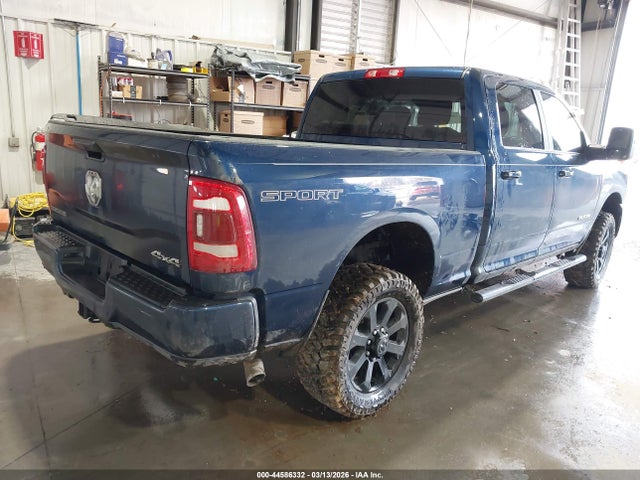 44586332 :رقم المزاد ، 3C6UR5DJ9RG390006 vin ، 2024 Ram 2500 Big Horn  4x4 6'4 Box مزاد بيع