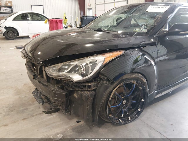 2013 Hyundai Veloster Turbo W/blue მანქანა იყიდება აუქციონზე, vin: KMHTC6AE6DU146446, აუქციონის ნომერი: 44586361