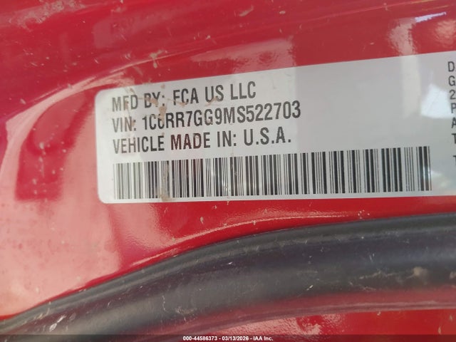 2021 RAM 1500 CLASSIC 1C6RR7GG9MS522703 Photo 8