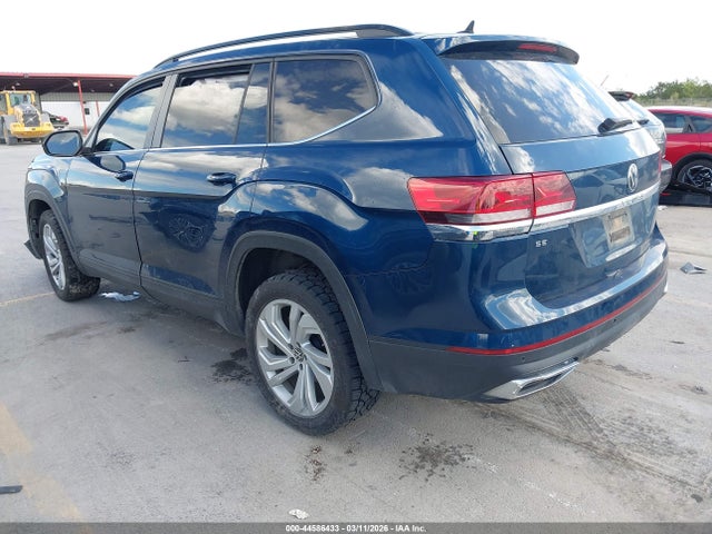 2021 Volkswagen Atlas 2.0t Se W/technology მანქანა იყიდება აუქციონზე, vin: 1V2WP2CA6MC575289, აუქციონის ნომერი: 44586433