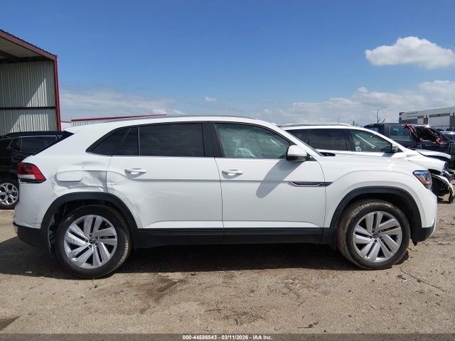 2022 Volkswagen Atlas Cross Sport 3.6l V6 Se W/technology მანქანა იყიდება აუქციონზე, vin: 1V2KE2CA5NC210883, აუქციონის ნომერი: 44586543