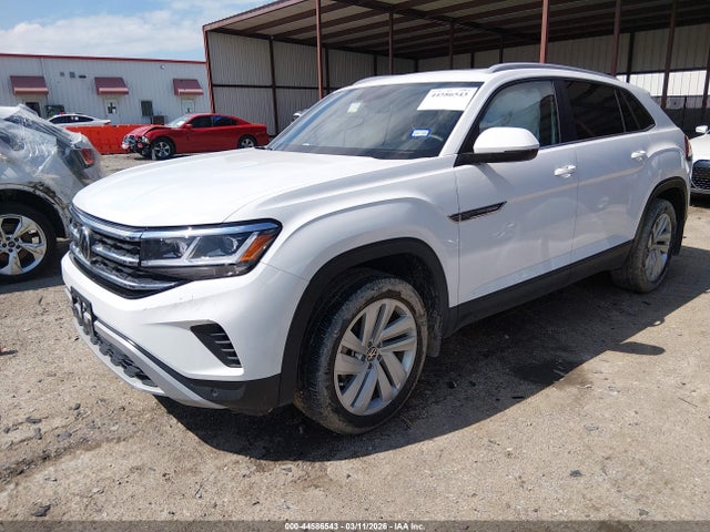 2022 Volkswagen Atlas Cross Sport 3.6l V6 Se W/technology მანქანა იყიდება აუქციონზე, vin: 1V2KE2CA5NC210883, აუქციონის ნომერი: 44586543
