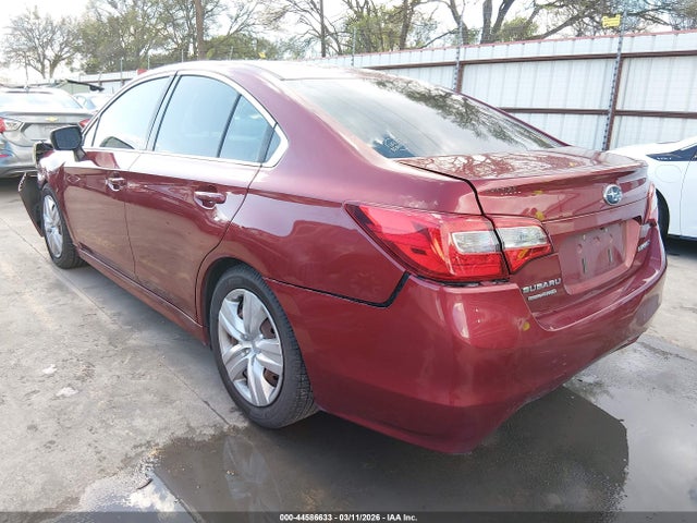 44586633 :رقم المزاد ، 4S3BNBA62F3019567 vin ، 2015 Subaru Legacy 2.5i مزاد بيع