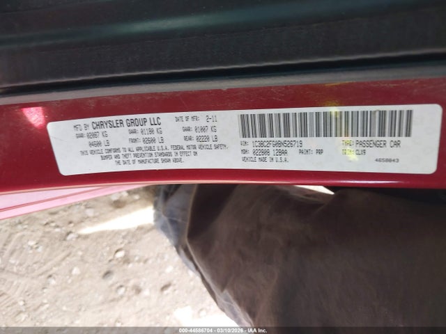 2011 CHRYSLER 200 1C3BC2FG0BN526719 Photo 8