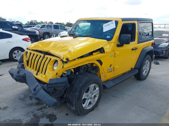 Aukcja sprzedaży 2021 Jeep Wrangler Sport S 4x4, vin: 1C4GJXAN1MW659626, numer aukcji: 44586736