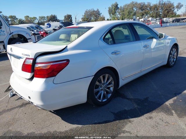 2012 Lexus Ls 460 მანქანა იყიდება აუქციონზე, vin: JTHBL5EF0C5112474, აუქციონის ნომერი: 44586751