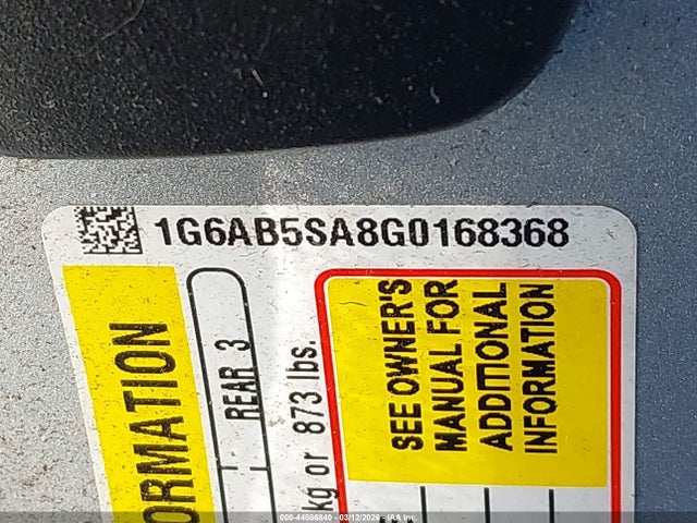 2016 CADILLAC ATS 1G6AB5SA8G0168368 Photo 8