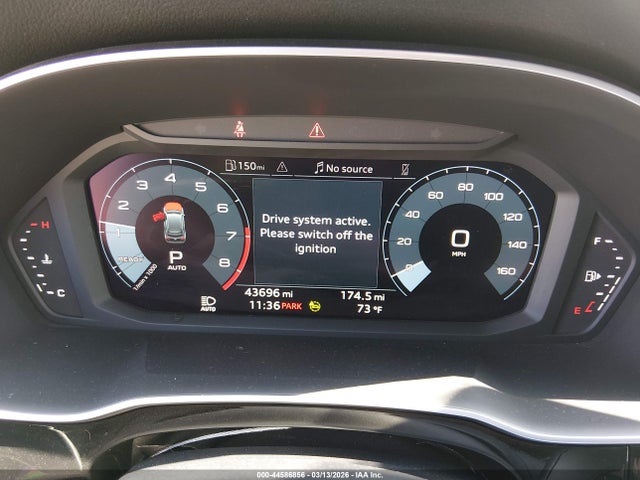 44586856 :رقم المزاد ، WA1DECF33N1072358 vin ، 2022 Audi Q3 Premium 45 Tfsi S Line Quattro Tiptronic مزاد بيع
