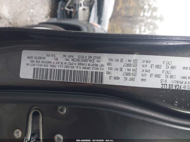 Продаж на аукціоні авто 2019 Jeep Compass Latitude 4x4, vin: 3C4NJDBB2KT807294, номер лоту: 44586860