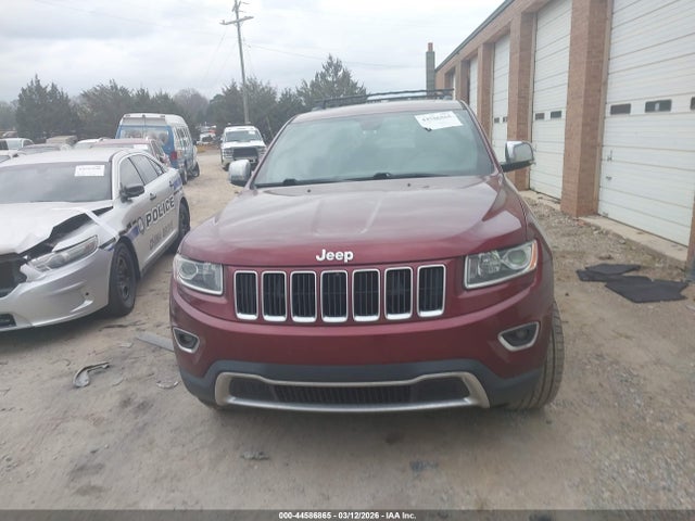 Aukcja sprzedaży 2016 Jeep Grand Cherokee Limited, vin: 1C4RJFBG9GC409267, numer aukcji: 44586865