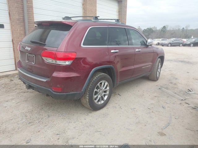 Aukcja sprzedaży 2016 Jeep Grand Cherokee Limited, vin: 1C4RJFBG9GC409267, numer aukcji: 44586865