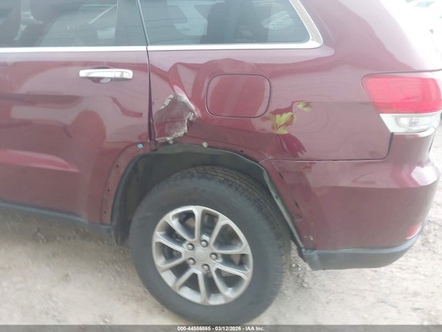 Aukcja sprzedaży 2016 Jeep Grand Cherokee Limited, vin: 1C4RJFBG9GC409267, numer aukcji: 44586865