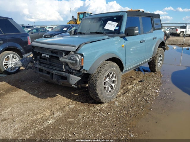 2021 Ford Bronco Badlands მანქანა იყიდება აუქციონზე, vin: 1FMEE5DP0MLA98734, აუქციონის ნომერი: 44586956