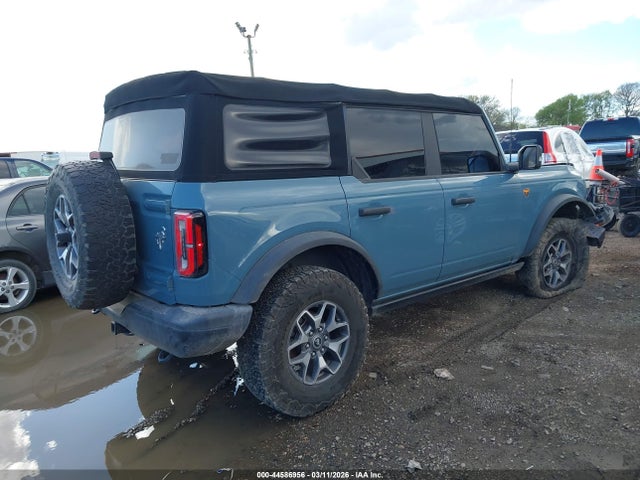 2021 Ford Bronco Badlands მანქანა იყიდება აუქციონზე, vin: 1FMEE5DP0MLA98734, აუქციონის ნომერი: 44586956