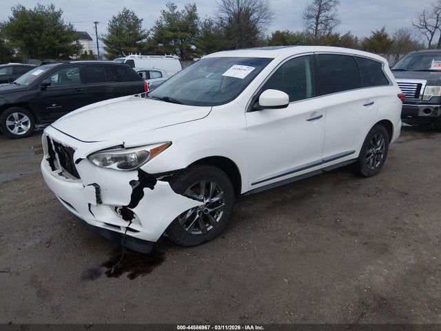 2013 Infiniti Jx35 მანქანა იყიდება აუქციონზე, vin: 5N1AL0MN6DC330534, აუქციონის ნომერი: 44586967