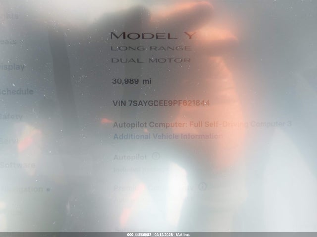 2023 TESLA MODEL Y 7SAYGDEE9PF621844 Photo 6