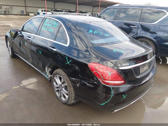 2017 Mercedes-benz C 300 4matic მანქანა იყიდება აუქციონზე, vin: 55SWF4KB6HU206482, აუქციონის ნომერი: 44586987