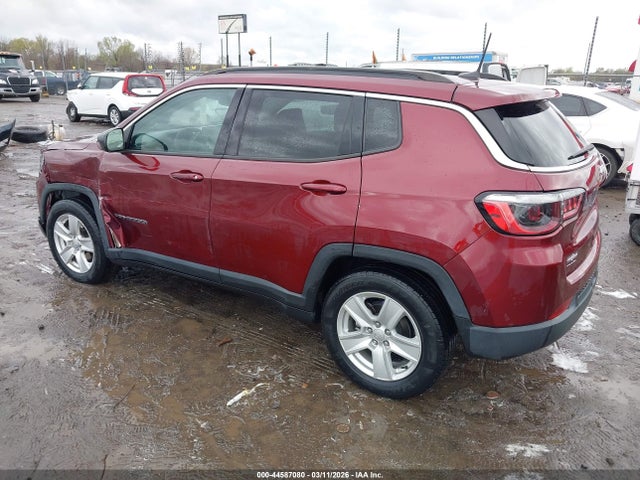 Продажа на аукционе авто 2022 Jeep Compass Latitude Fwd, vin: 3C4NJCBB3NT147863, номер лота: 44587080
