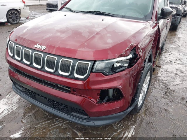 Продажа на аукционе авто 2022 Jeep Compass Latitude Fwd, vin: 3C4NJCBB3NT147863, номер лота: 44587080