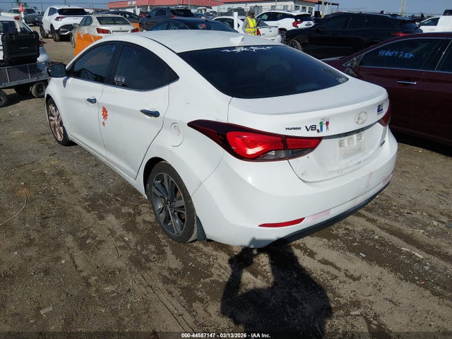 Hyundai Elantra Limited 2015 5NPDH4AE6FH586095 Image 3