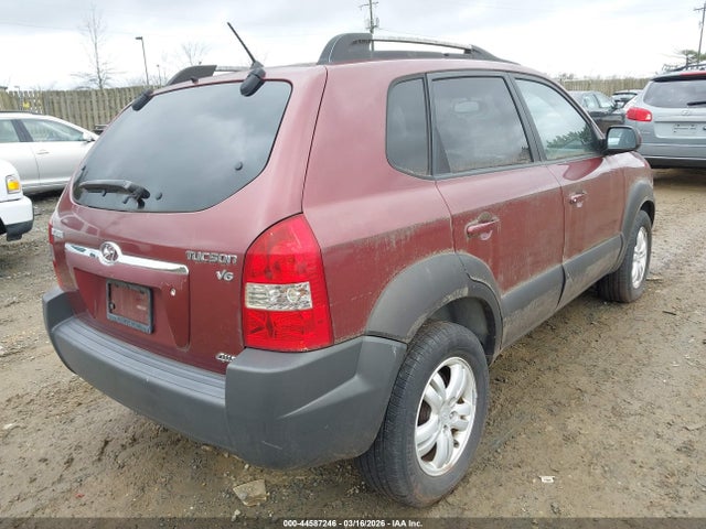 Aukcja sprzedaży 2006 Hyundai Tucson Gls/limited, vin: KM8JN72D06U263486, numer aukcji: 44587246