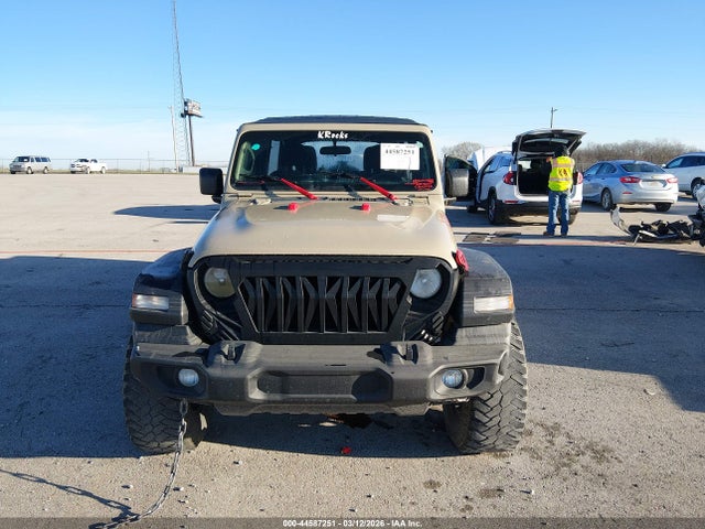 44587251 :رقم المزاد ، 1C4HJXDG0NW227385 vin ، 2022 Jeep Wrangler Unlimited Sport 4x4 مزاد بيع