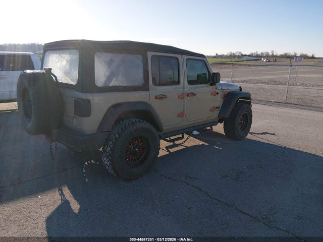 44587251 :رقم المزاد ، 1C4HJXDG0NW227385 vin ، 2022 Jeep Wrangler Unlimited Sport 4x4 مزاد بيع