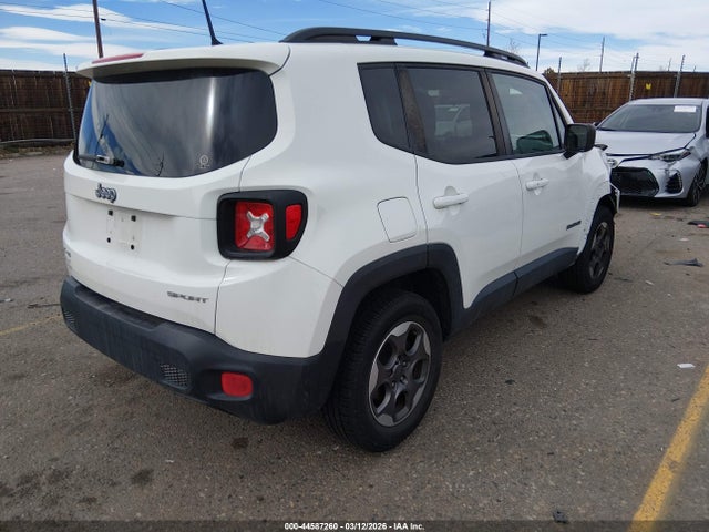 2016 Jeep Renegade Sport მანქანა იყიდება აუქციონზე, vin: ZACCJBAT5GPE14166, აუქციონის ნომერი: 44587260