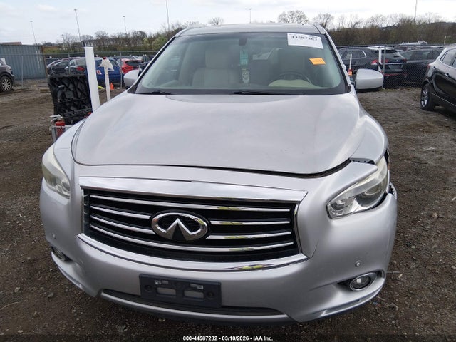 2013 Infiniti Jx35 მანქანა იყიდება აუქციონზე, vin: 5N1AL0MM7DC324040, აუქციონის ნომერი: 44587282