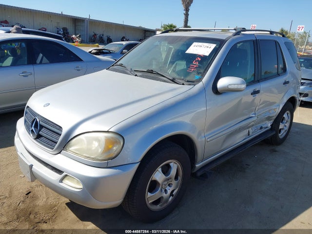 44587284 :رقم المزاد ، 4JGAB54E62A313015 vin ، 2002 Mercedes-benz Ml 320 مزاد بيع