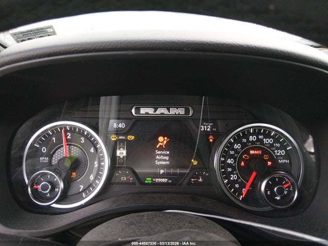 44587330 :رقم المزاد ، 1C6RRFFG6SN579710 vin ، 2025 Ram 1500 Big Horn  4x4 5'7 Box مزاد بيع