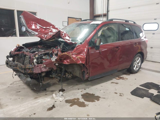44587331 :رقم المزاد ، JF2SJARC8GH401592 vin ، 2016 Subaru Forester 2.5i Limited مزاد بيع