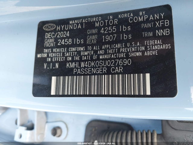 2025 HYUNDAI ELANTRA N KMHLW4DK0SU027690 Photo 8