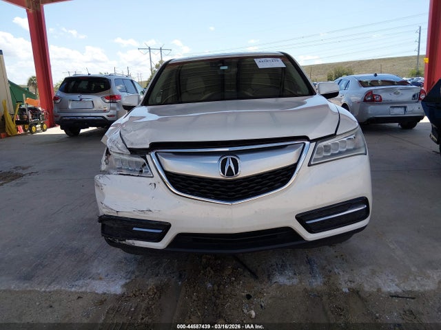 Продаж на аукціоні авто 2016 Acura Mdx, vin: 5FRYD3H44GB020889, номер лоту: 44587439