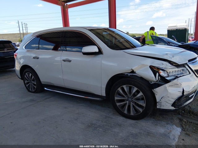 Продаж на аукціоні авто 2016 Acura Mdx, vin: 5FRYD3H44GB020889, номер лоту: 44587439