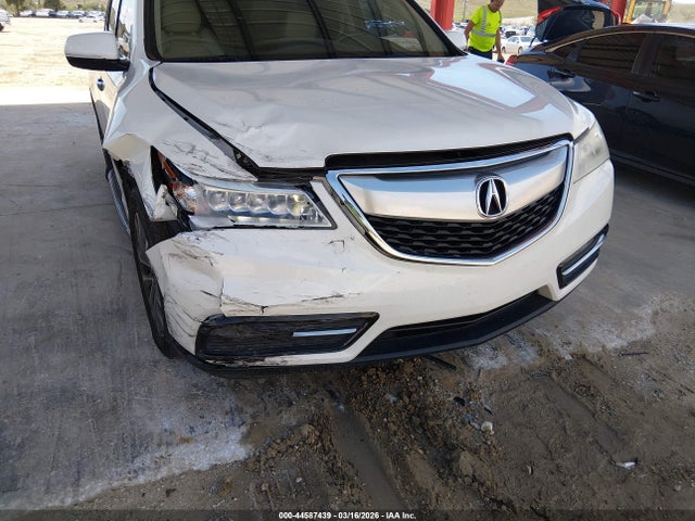 Продаж на аукціоні авто 2016 Acura Mdx, vin: 5FRYD3H44GB020889, номер лоту: 44587439
