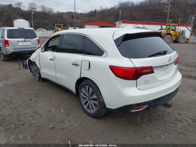 Продажа на аукционе авто 2015 Acura Mdx Technology Package, vin: 5FRYD4H43FB012710, номер лота: 44587498