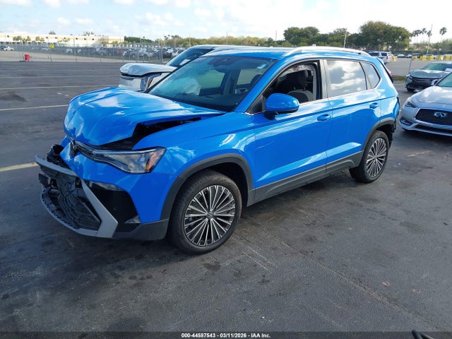44587543 :رقم المزاد ، 3VVEC7B22SM026587 vin ، 2025 Volkswagen Taos 1.5t Se مزاد بيع