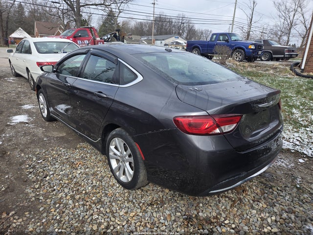 2015 Chrysler 200 Limited მანქანა იყიდება აუქციონზე, vin: 1C3CCCAB4FN701937, აუქციონის ნომერი: 44587610