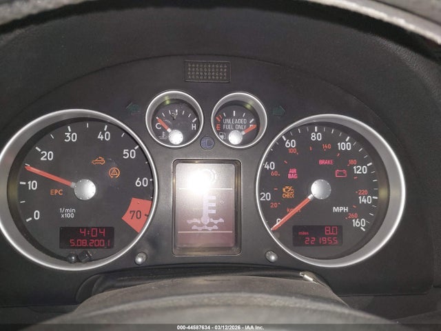 Продаж на аукціоні авто 2001 Audi Tt, vin: TRUUT28N211005450, номер лоту: 44587634