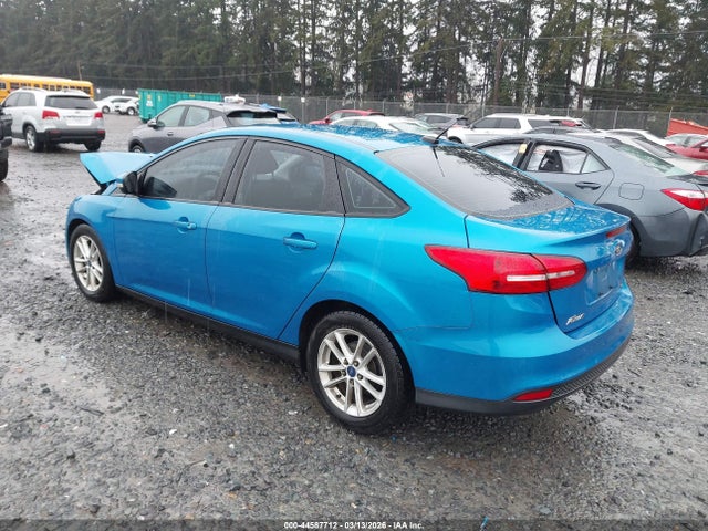 44587712 :رقم المزاد ، 1FADP3F27HL236183 vin ، 2017 Ford Focus Se مزاد بيع