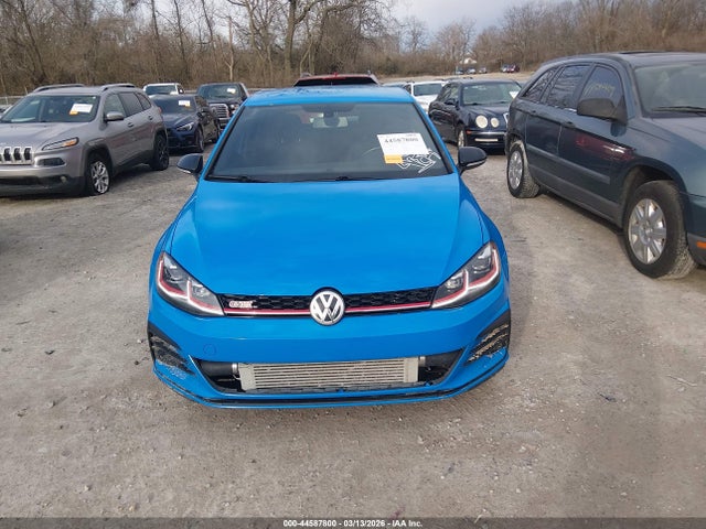 44587800 :رقم المزاد ، 3VW6T7AU5KM009771 vin ، 2019 Volkswagen Golf Gti 2.0t Autobahn/2.0t Rabbit Edition/2.0t S/2.0t Se مزاد بيع