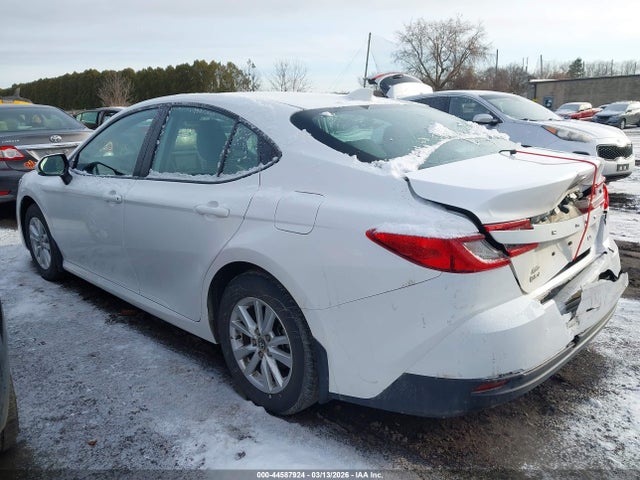 44587924 :رقم المزاد ، 4T1DBADK4SU535756 vin ، 2025 Toyota Camry Le مزاد بيع