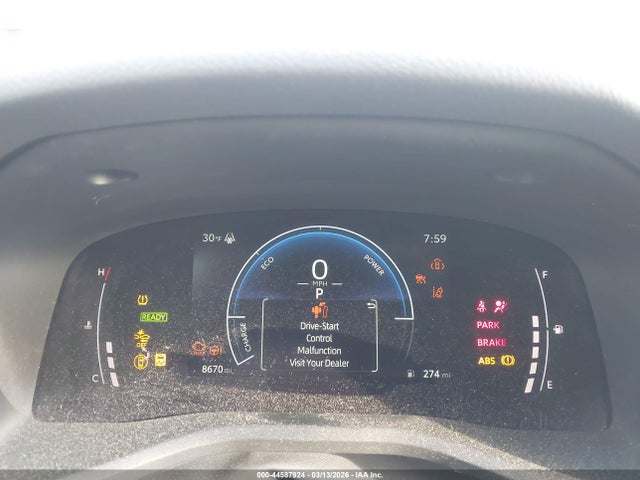 44587924 :رقم المزاد ، 4T1DBADK4SU535756 vin ، 2025 Toyota Camry Le مزاد بيع