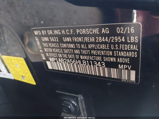 2017 PORSCHE MACAN WP1AB2A56HLB11343 Photo 8