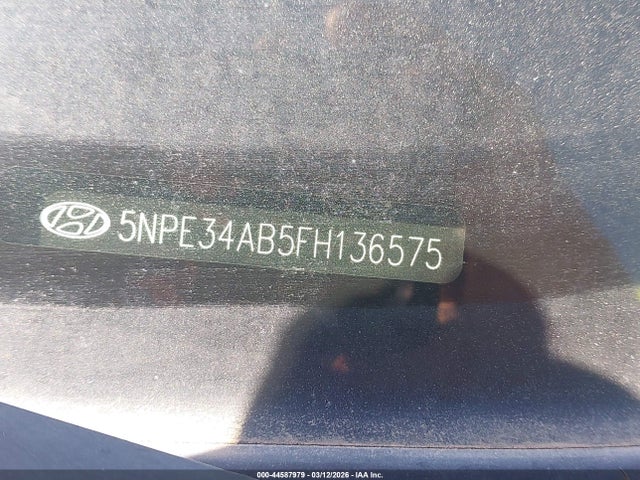 Aukcja sprzedaży 2015 Hyundai Sonata Limited 2.0t, vin: 5NPE34AB5FH136575, numer aukcji: 44587979