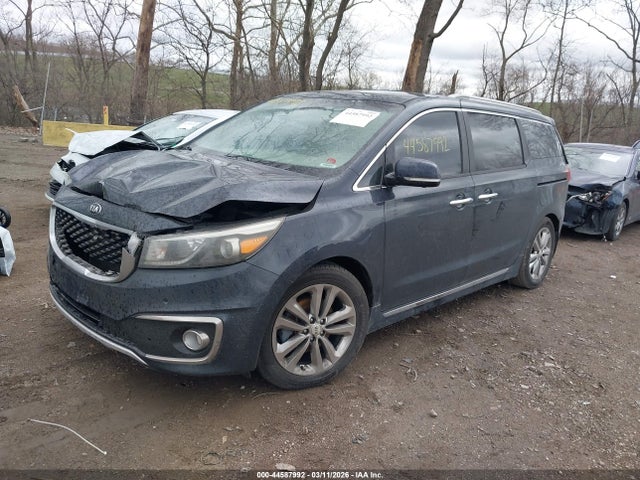 2016 KIA SEDONA KNDME5C11G6174624 Photo 1