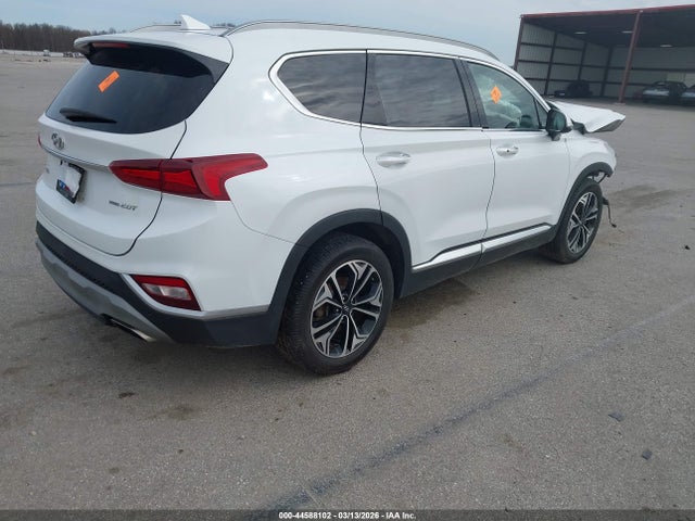 2019 Hyundai Santa Fe Limited 2.0t მანქანა იყიდება აუქციონზე, vin: 5NMS5CAA6KH016905, აუქციონის ნომერი: 44588102
