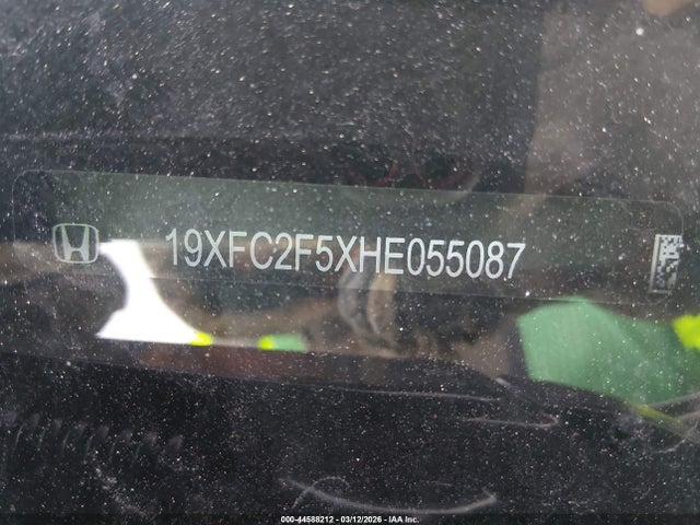 Honda Civic Lx 2017 19XFC2F5XHE055087 Image 9