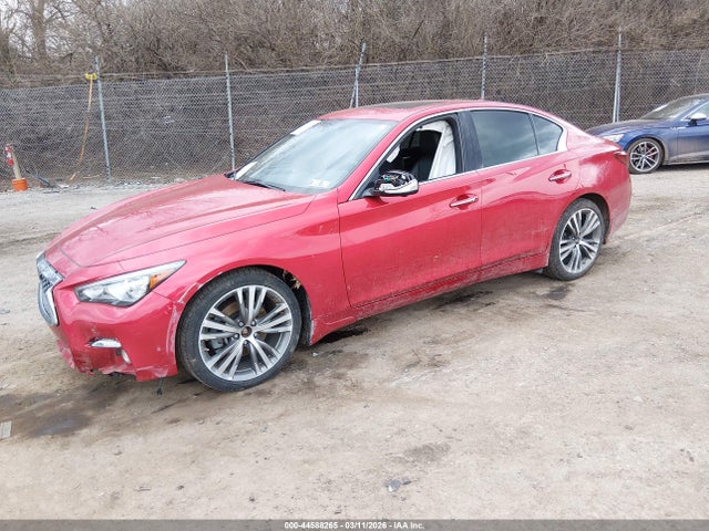 JN1EV7CR7NM342669 Infiniti Q50 Sensory Awd